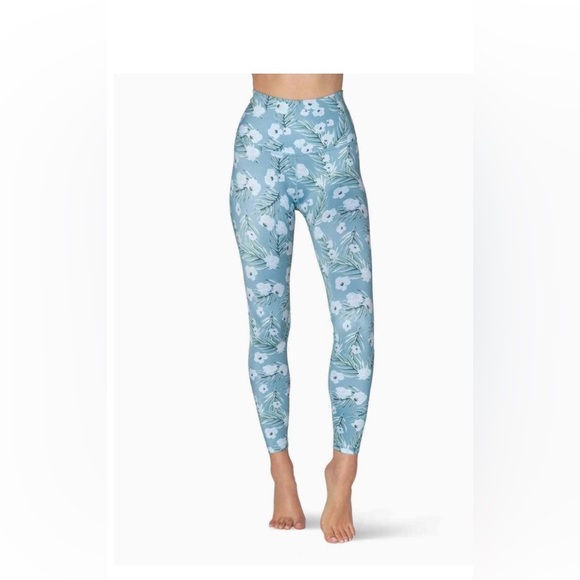 Beyond Yoga Floral Lux Print High Waisted Leggings Floral Print Midi Active - Picture 1 of 7